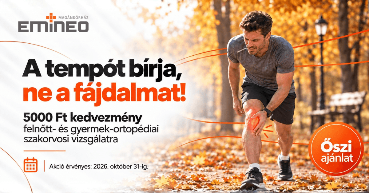 kedvezmény ortopédiai és gyermek-ortopédiai vizsgálatra 