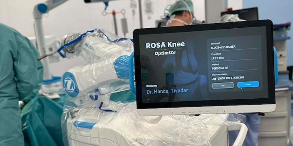 ROSA® robotasszisztált térdprotézis műtét
